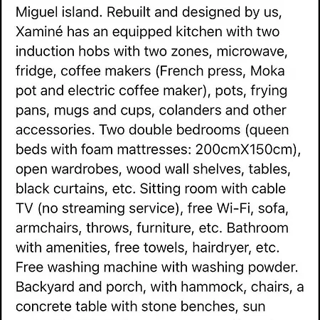 Xamine Holiday home *